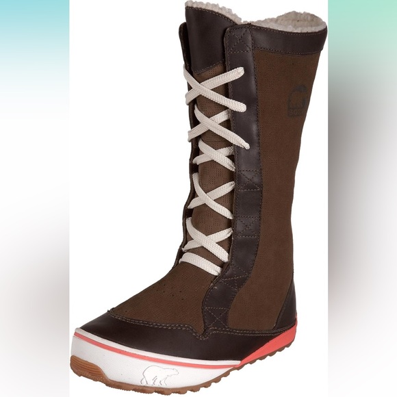 Sorel Saddle & Wild Melon Mackenzie Lace Boot Size 6.5 - Picture 1 of 11